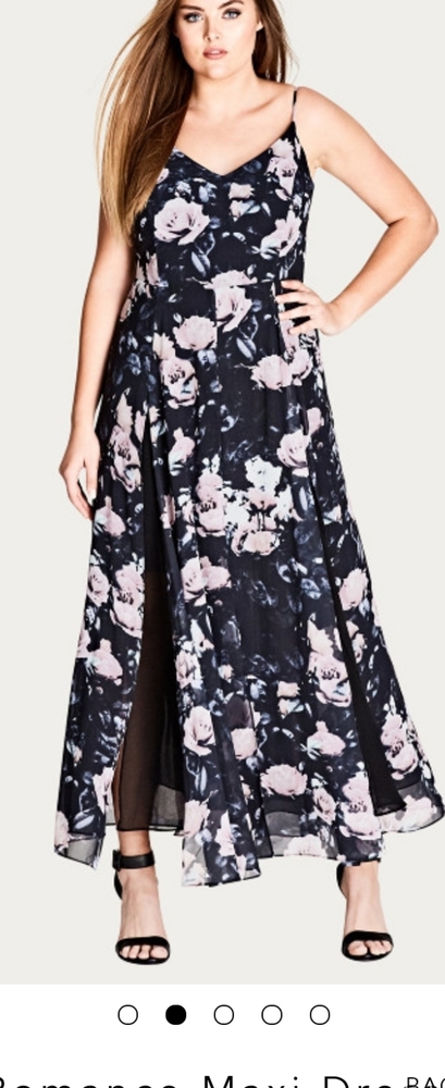 Rose Romance Maxi Dress